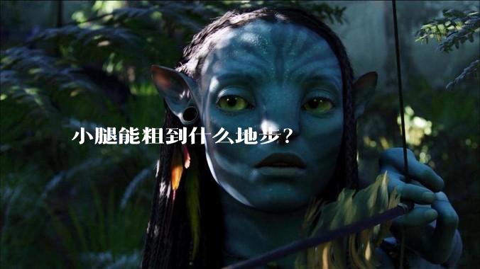 小腿能粗到什么地步?
