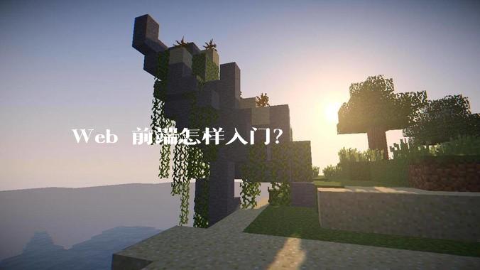 Web 前端怎样入门?