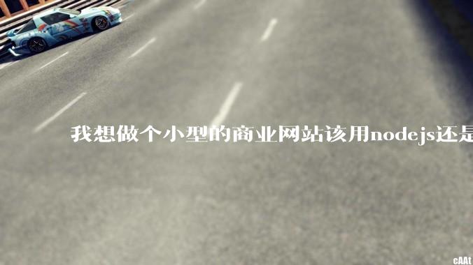 我想做个小型的商业网站该用nodejs还是python做后端?
